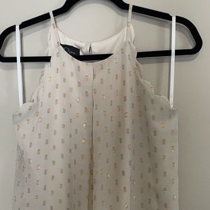 BCX Strapless White Mini, sized M